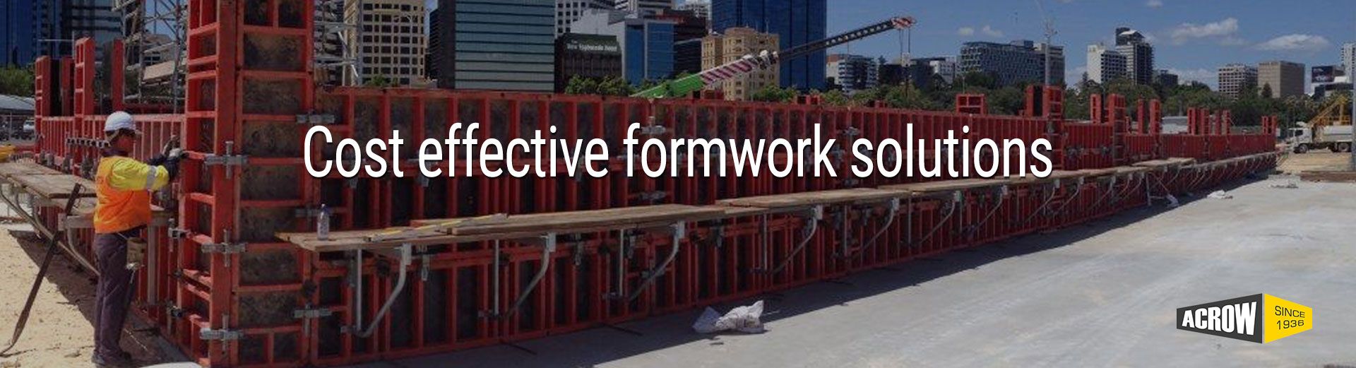 BMD cost effective formwork Acrow
